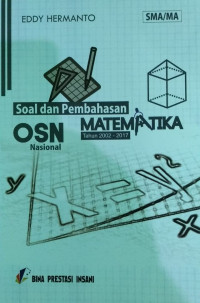 Soal dan Pembahasan OSN MATEMATIKA